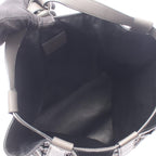 Louis Vuitton Backpack Charcoal Gray Multi Leather Randonnee GM — view 3