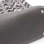 Louis Vuitton Backpack Charcoal Gray Multi Leather Randonnee GM — view 8