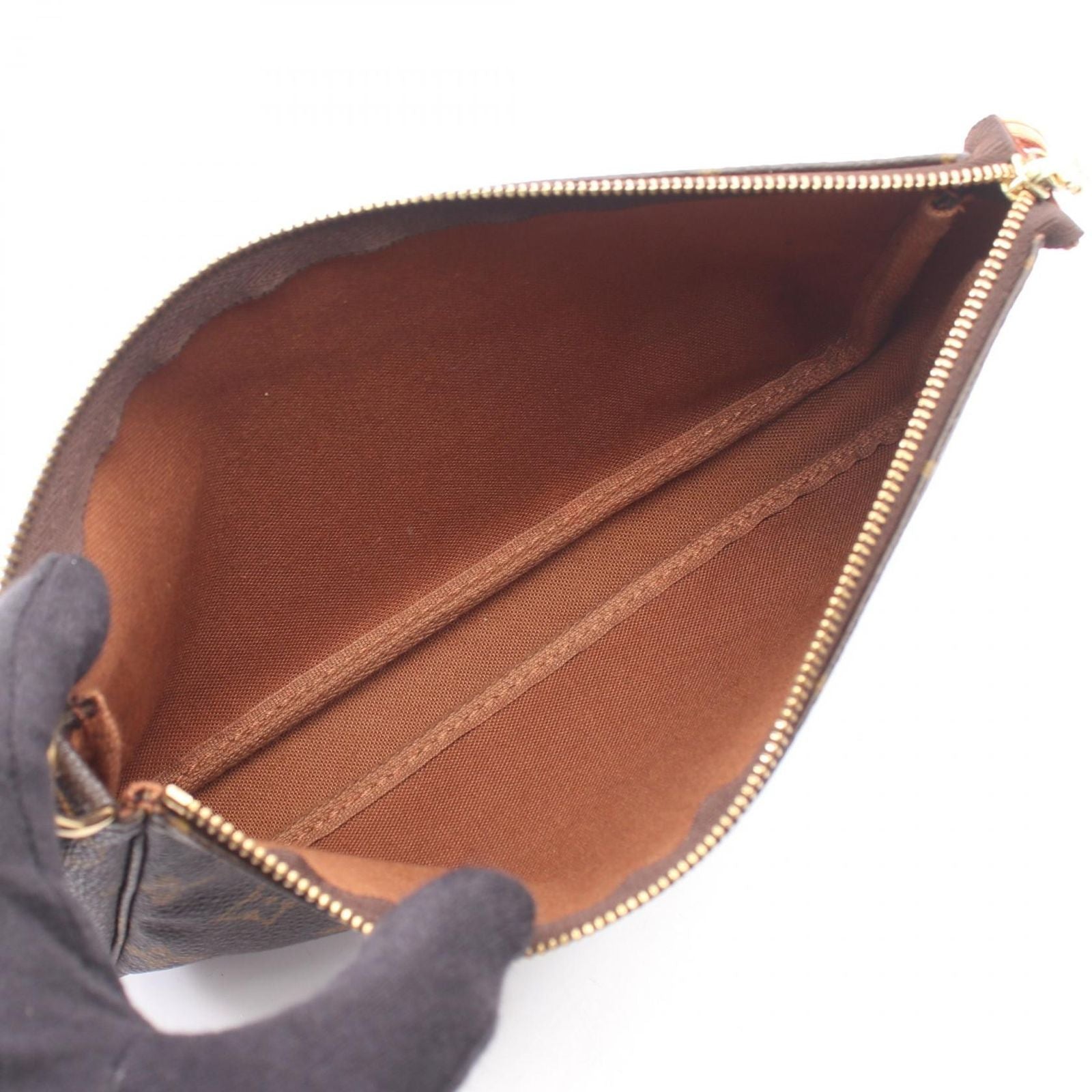 Louis Vuitton Handbag Pochette Accessoires Monogram Leather — view 3