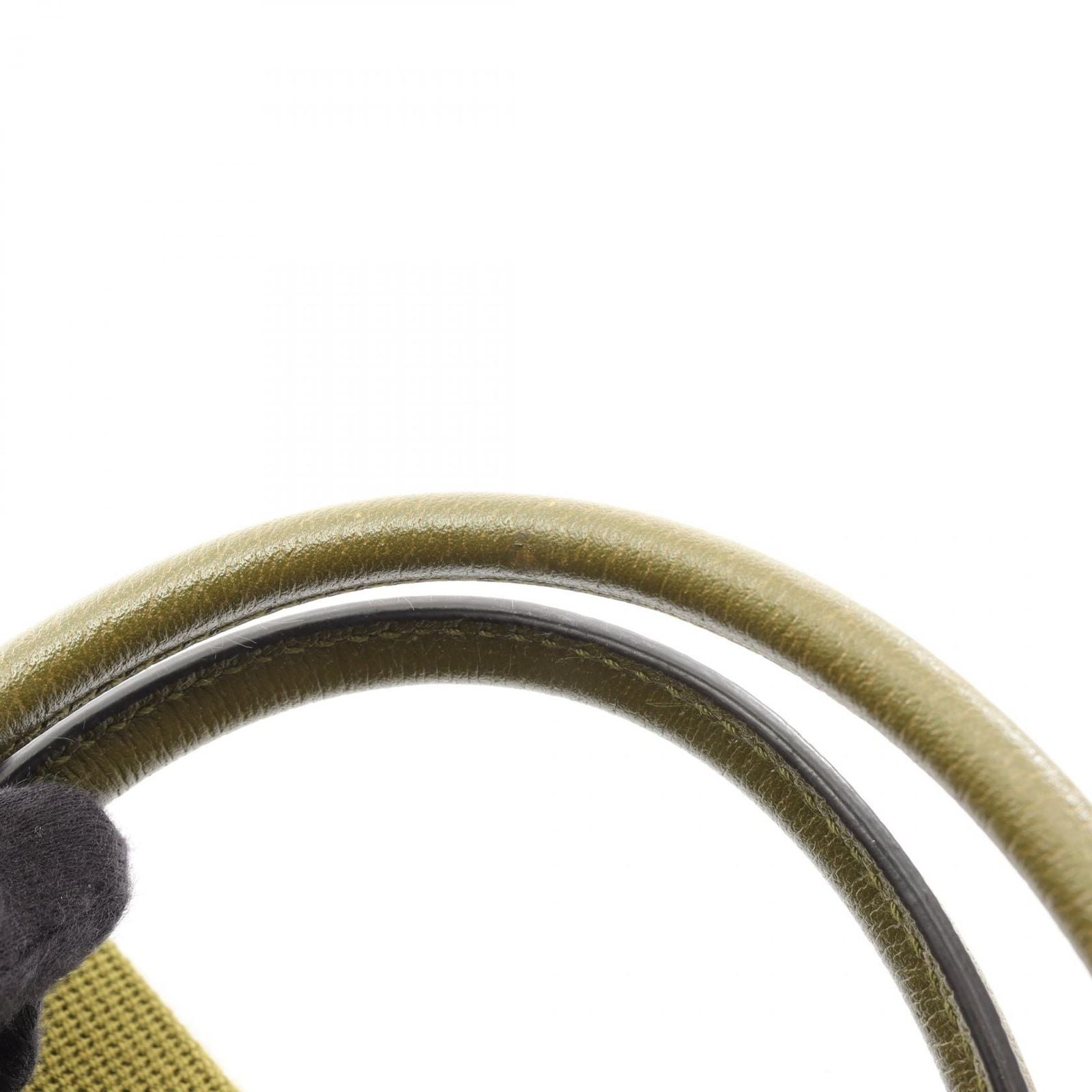 Gucci Tote Bag Off the Grid 2-Way Green Nylon Leather — view 7