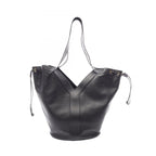 Saint Laurent Paris Tote Hobo Black Leather