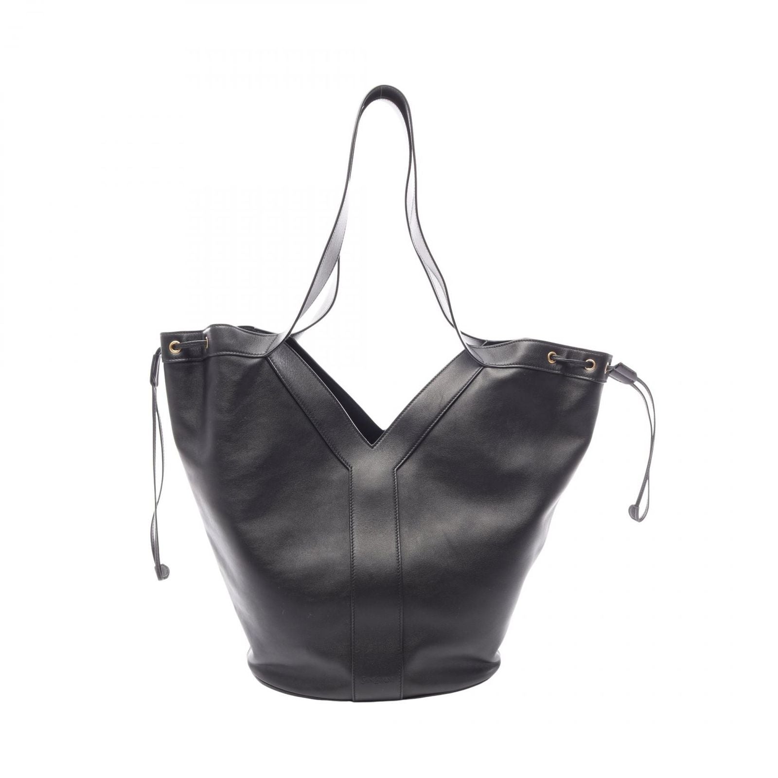 Saint Laurent Paris Tote Hobo Black Leather