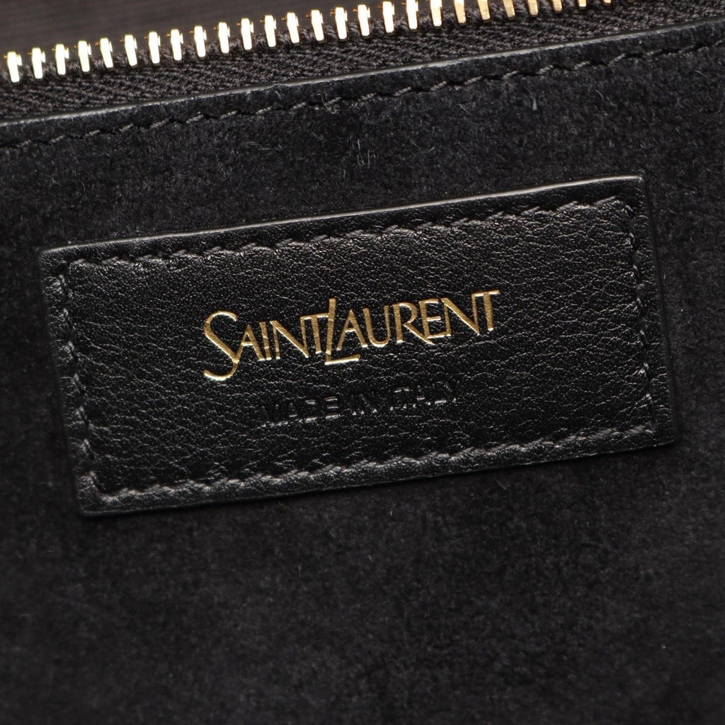 Saint Laurent Paris Tote Hobo Black Leather — view 4