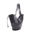Saint Laurent Paris Tote Hobo Black Leather — view 2