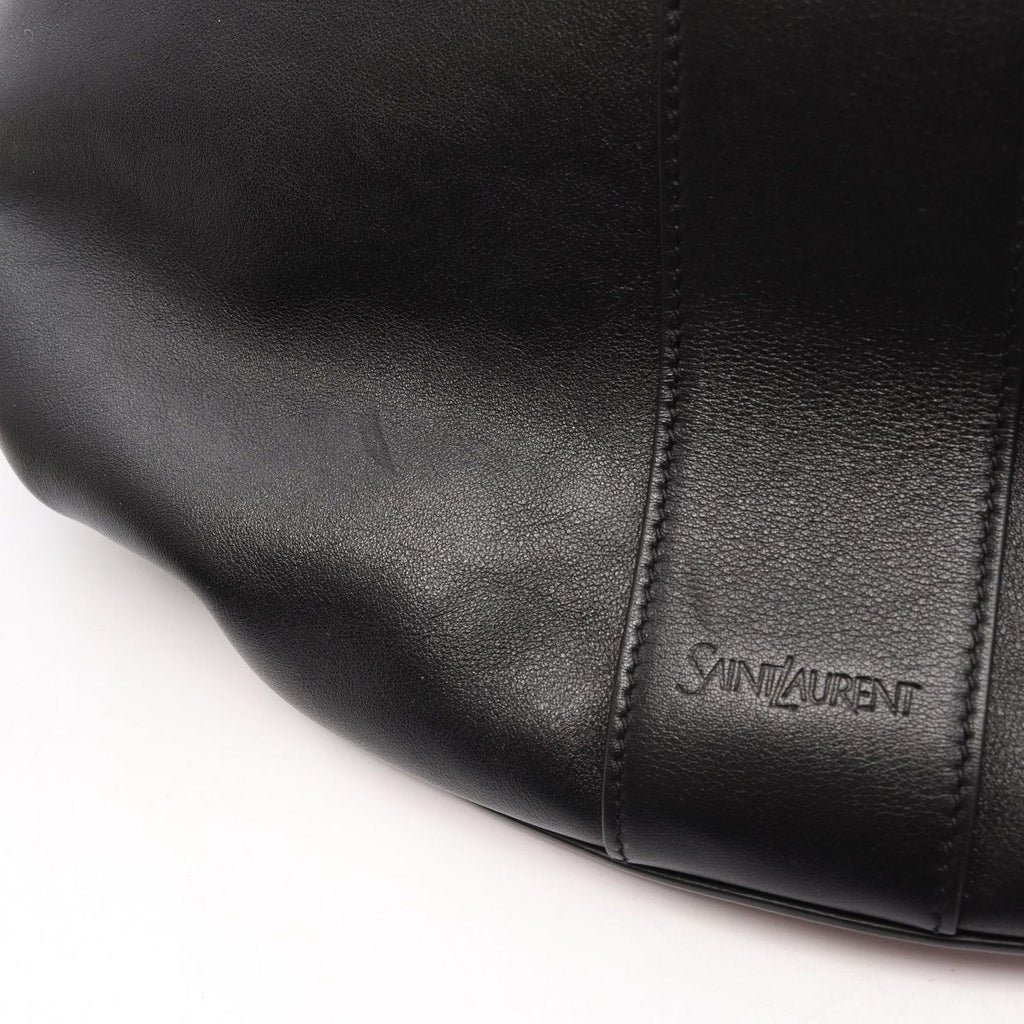 Saint Laurent Paris Tote Hobo Black Leather — view 6