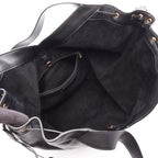 Saint Laurent Paris Tote Hobo Black Leather — view 3