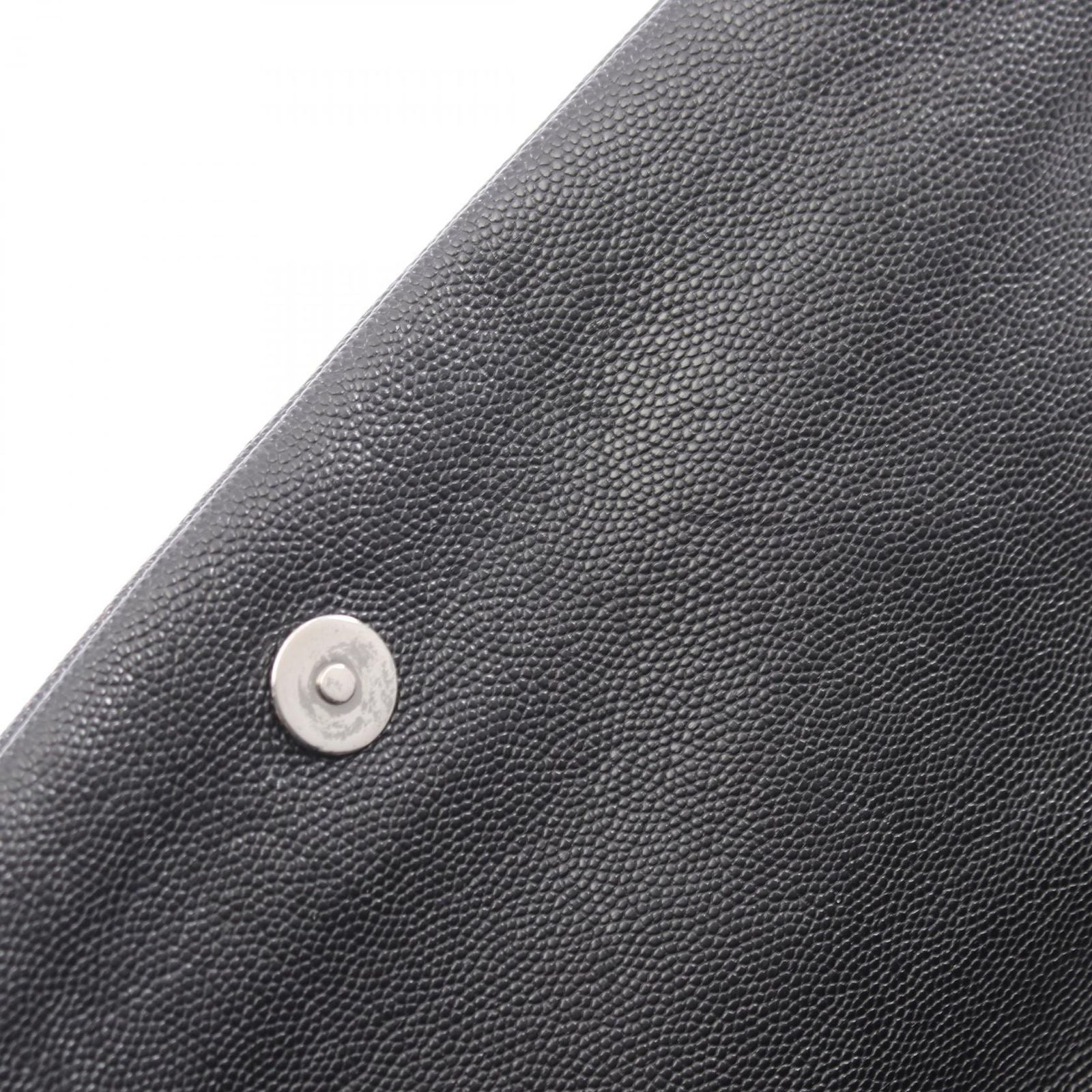 Saint Laurent Paris Shoulder Bag West Hollywood Monogram Black Leather Medium — view 5