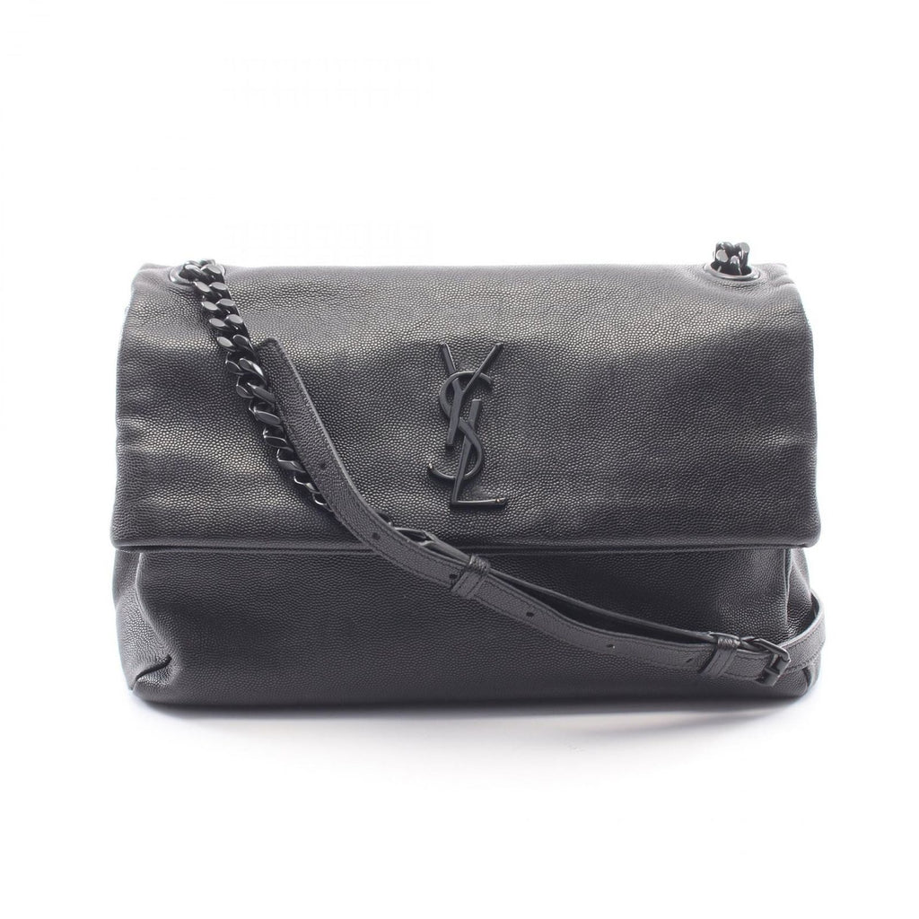 Saint Laurent Paris Shoulder Bag West Hollywood Monogram Black Leather Medium