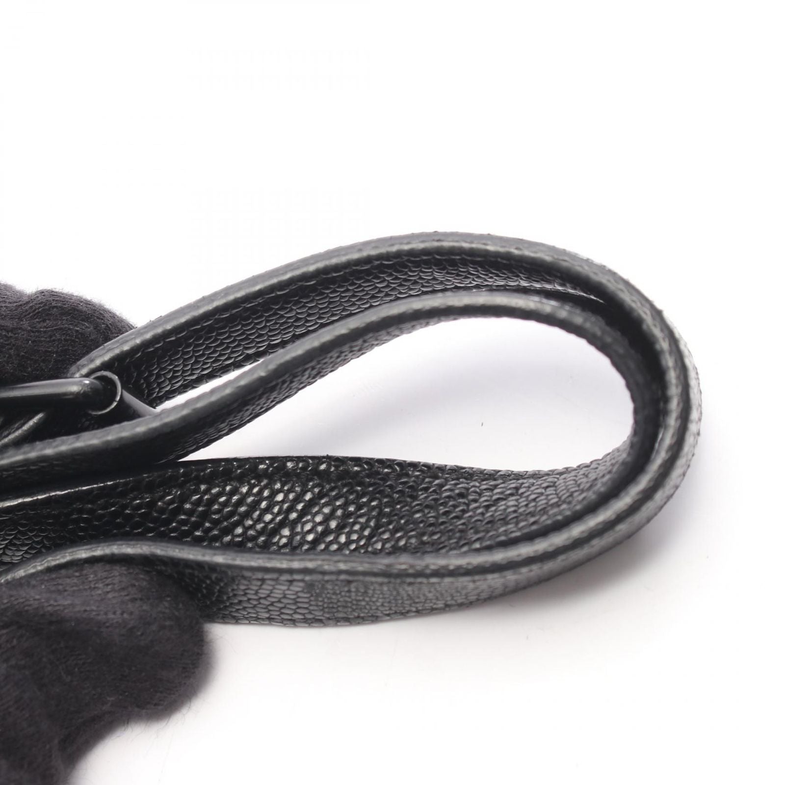 Saint Laurent Paris Shoulder Bag West Hollywood Monogram Black Leather Medium — view 7