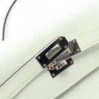 Hermes Shoulder Bag Kelly to Go Vert Fizz Leather Long — view 7