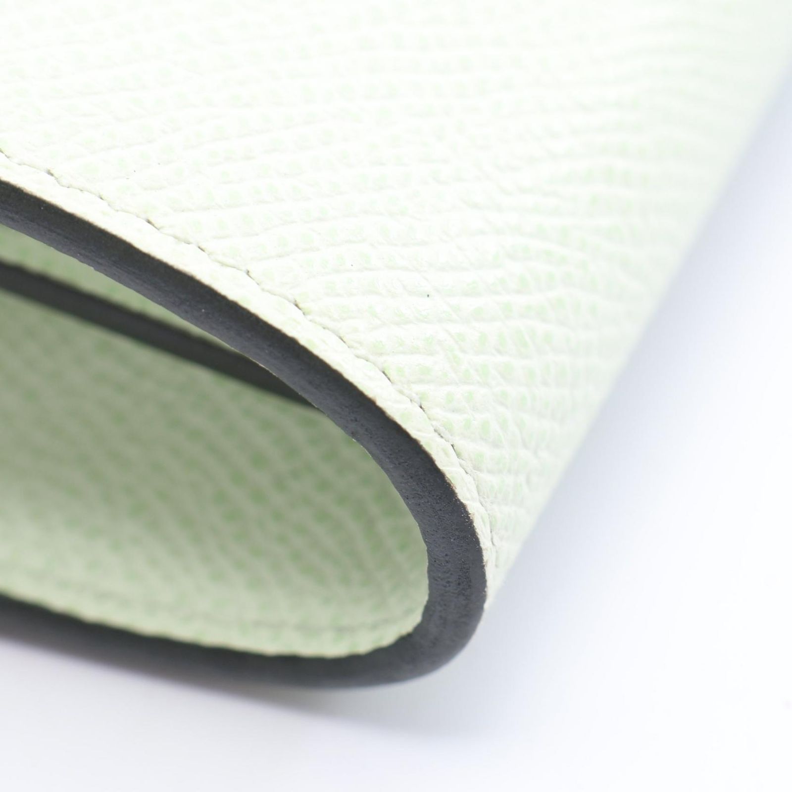 Hermes Shoulder Bag Kelly to Go Vert Fizz Leather Long — view 6