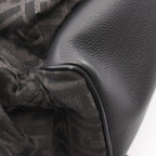 Fendi Backpack FF Jacquard Drive Zucca Dark Brown Black Canvas Leather — view 5