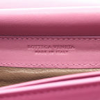 Bottega Veneta Shoulder Bag Intrecciato Purple Leather Chain Wallet — view 4
