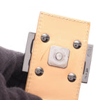 Fendi Shoulder Bag Zucchino Beige Brown Canvas Leather — view 7