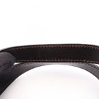 Fendi Handbag Zucchino Dark Brown Beige Canvas Leather — view 6
