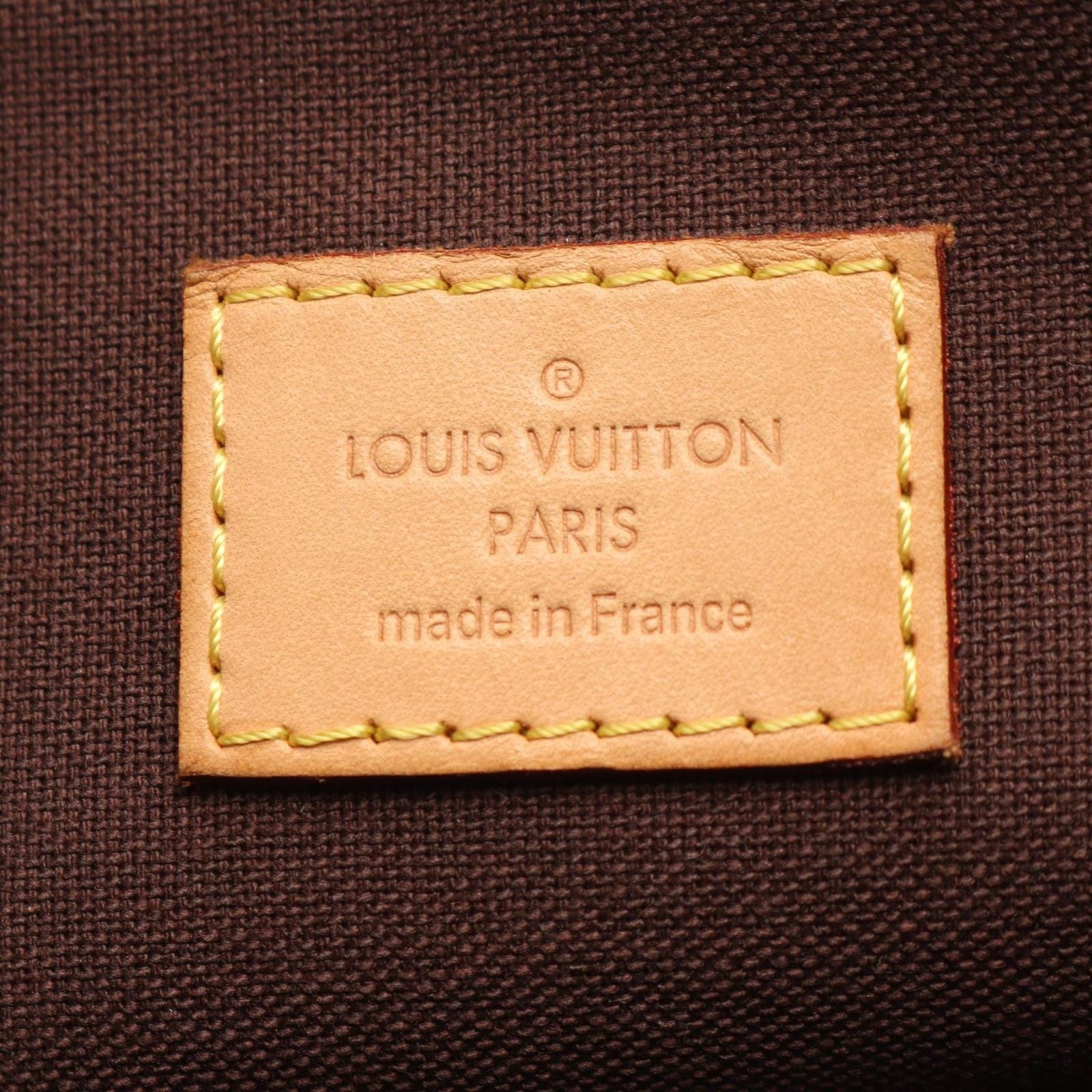 Louis Vuitton Shoulder Bag Menilmontant MM Monogram Leather — view 4