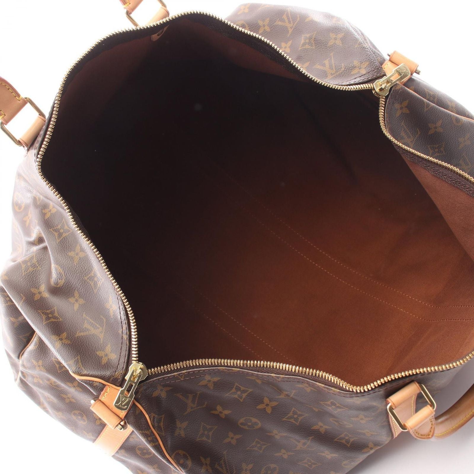Louis Vuitton Boston Bag Keepall Bandouliere 55 Monogram Leather 55 — view 3