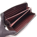 Chanel Round Wallet Quilted Black Caviar Leather — view 3