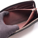 Chanel Round Wallet Quilted Black Caviar Leather — view 8