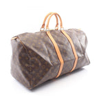 Louis Vuitton Boston Bag Keepall 55 Monogram Leather — view 2