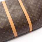 Louis Vuitton Boston Bag Keepall 55 Monogram Leather — view 8