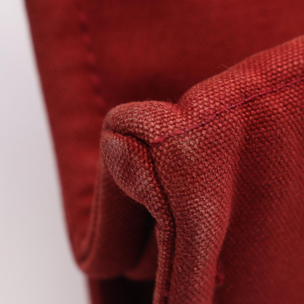 Hermes Tote Bag Fourre Tout MM Red Canvas — view 7