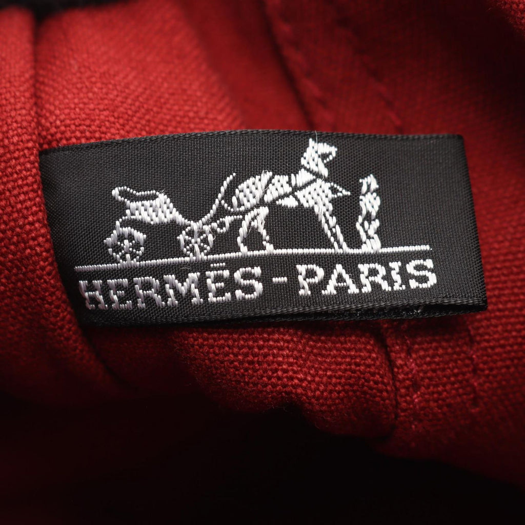 Hermes Tote Bag Fourre Tout MM Red Canvas — view 4