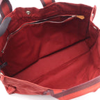 Hermes Tote Bag Fourre Tout MM Red Canvas — view 3
