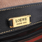 Loewe Shoulder Bag Black Brown Leather — view 4