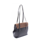 Loewe Shoulder Bag Black Brown Leather — view 2