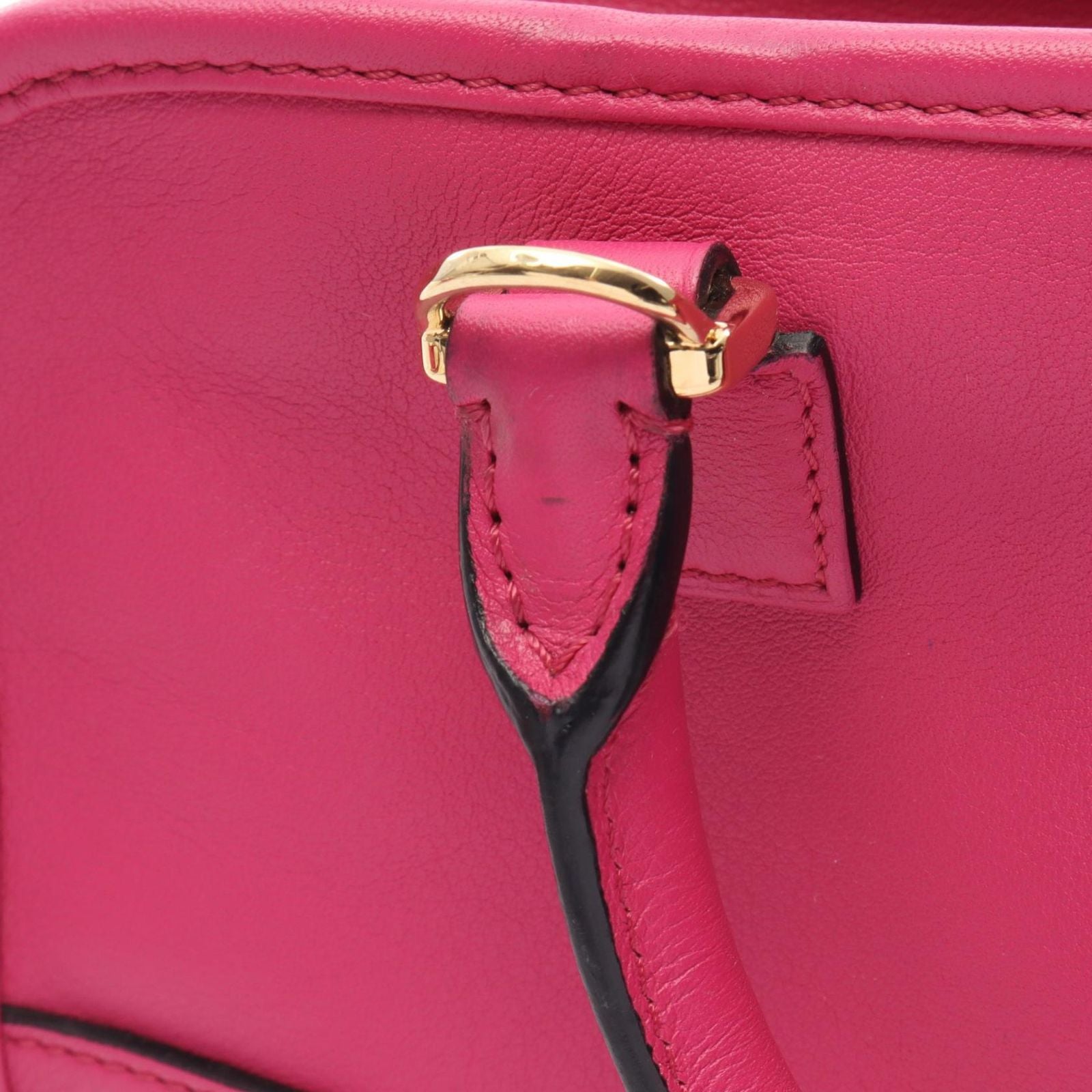 Loewe Handbag Amazona 24 2-Way Magenta Leather — view 7