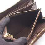 Louis Vuitton Round Wallet Zippy Damier Ebene — view 8