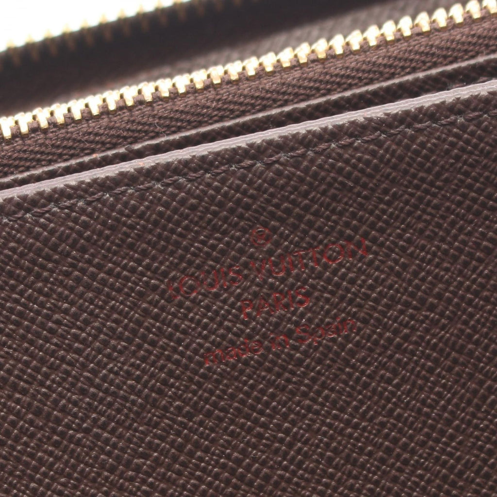 Louis Vuitton Round Wallet Zippy Damier Ebene — view 4