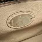 Fendi Handbag Peekaboo Regular Selleria 2-Way Gray Leather — view 4