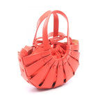 Bottega Veneta the Shell Small 2-Way Red Leather Shoulder Bag — view 2