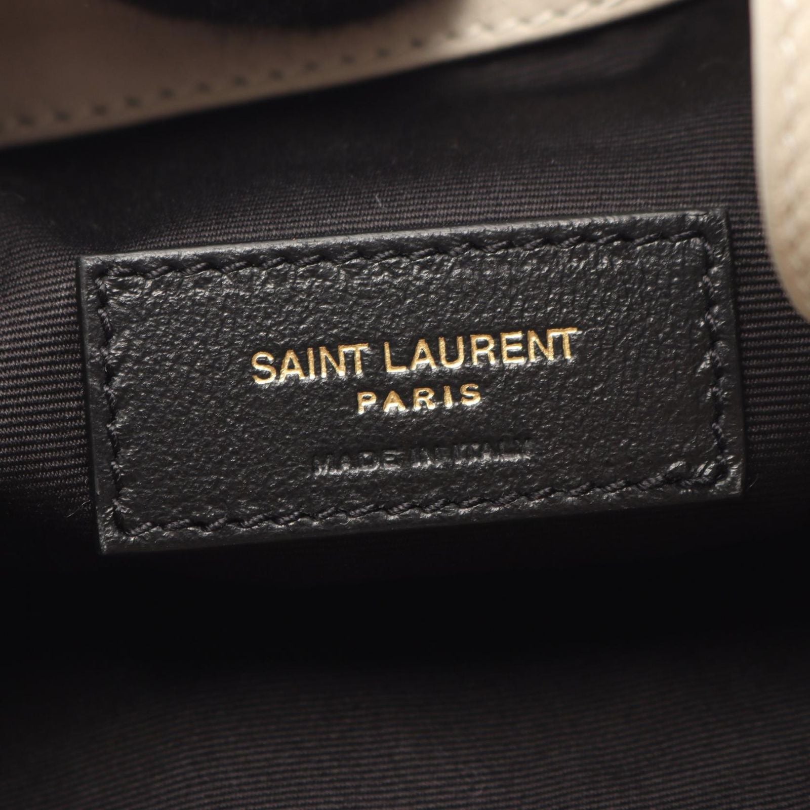 Saint Laurent Paris Shoulder Bag Jamie Ivory Leather 4.3 Chain — view 4