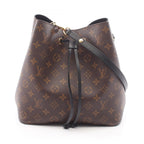 Louis Vuitton Shoulder Bag Neo Noe Noir Leather