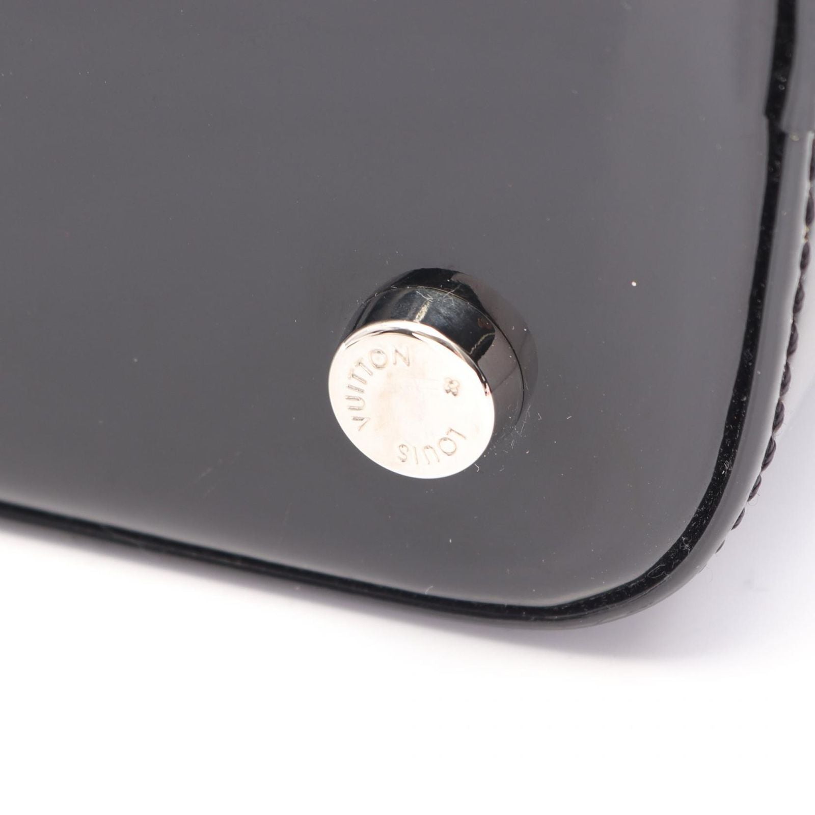Louis Vuitton Handbag Mirabeau PM Noir Leather — view 6