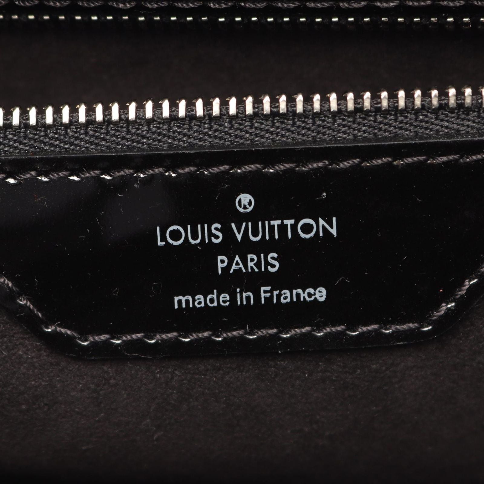 Louis Vuitton Handbag Mirabeau PM Noir Leather — view 4