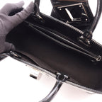 Louis Vuitton Handbag Mirabeau PM Noir Leather — view 3