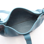 Hermes Shoulder Bag Rodeo Deux Blue Jean Leather — view 3