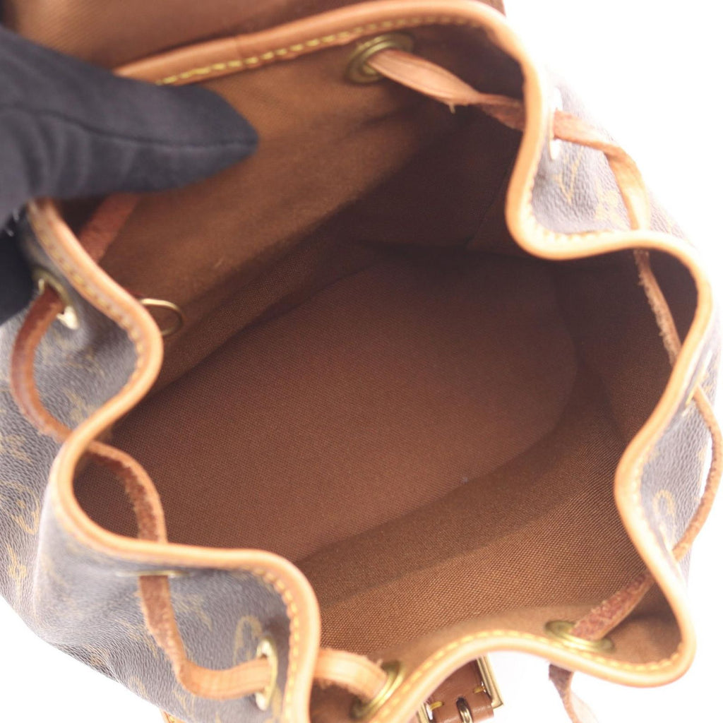 Louis Vuitton Backpack Mini Montsouris Leather — view 3