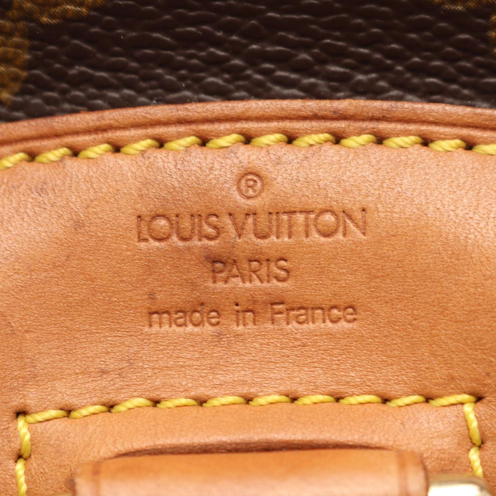 Louis Vuitton Backpack Mini Montsouris Leather — view 4