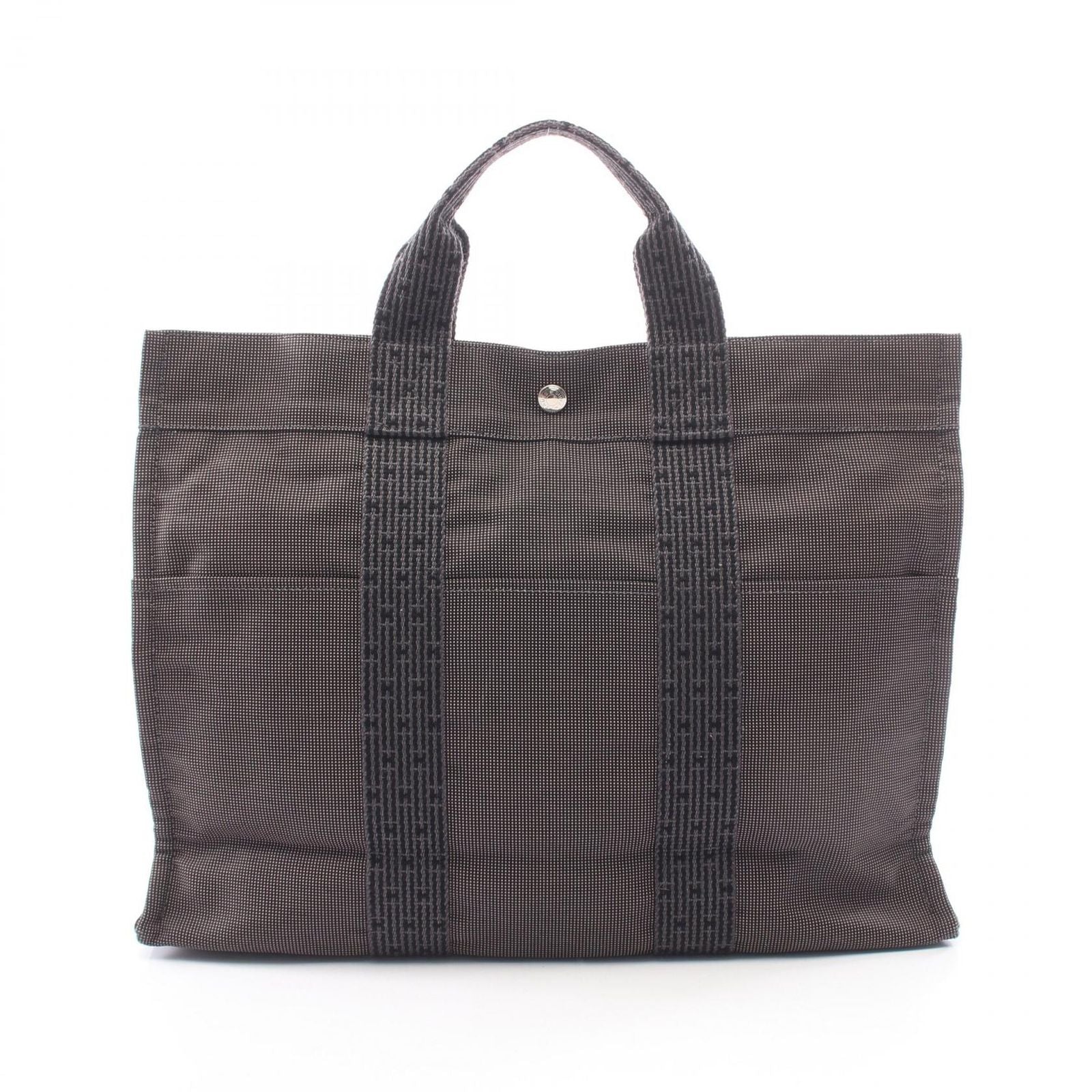 Hermes Tote Bag Her Line MM Gray