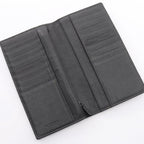 Bottega Veneta Bifold Wallet Intrecciato Navy Beige Smoke Blue Leather — view 3