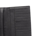 Bottega Veneta Bifold Wallet Intrecciato Navy Beige Smoke Blue Leather — view 6