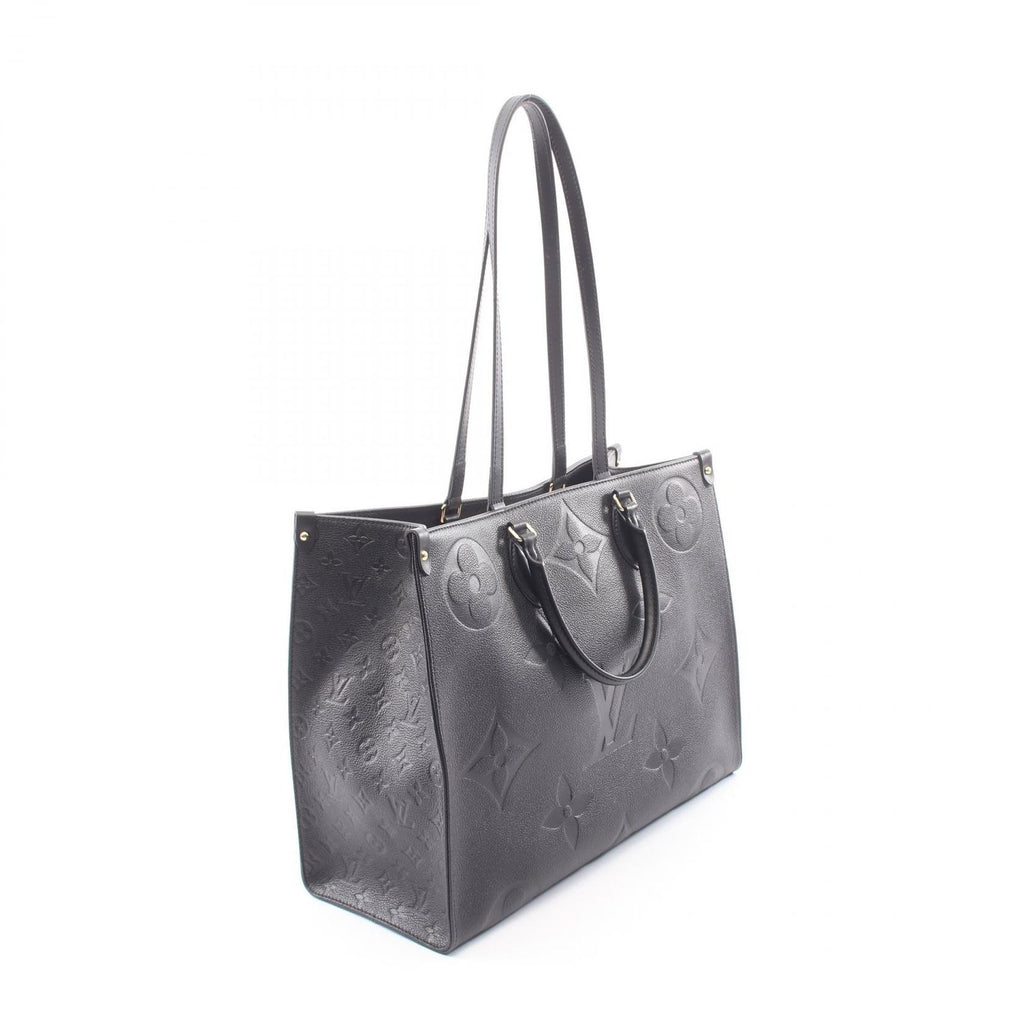 Louis Vuitton Tote Bag On The Go GM 2-Way Noir Leather — view 2