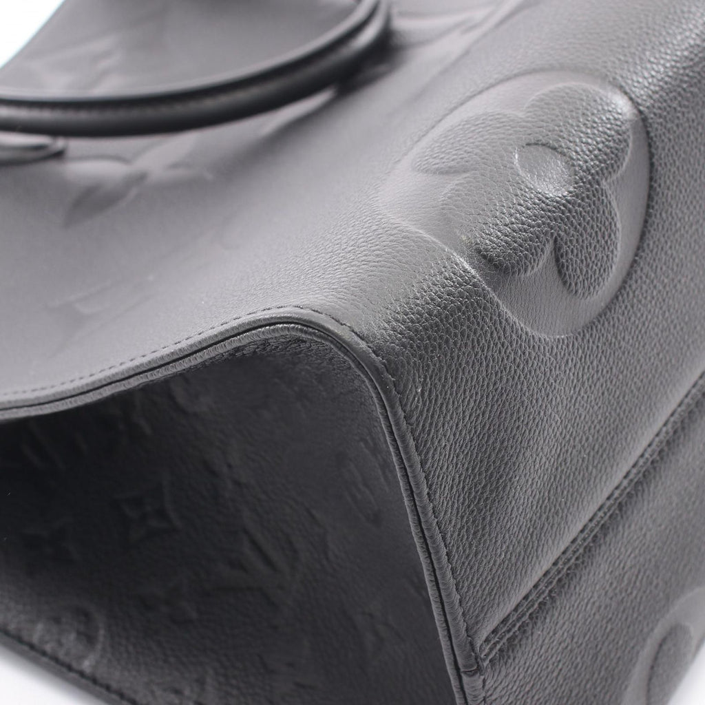 Louis Vuitton Tote Bag On The Go GM 2-Way Noir Leather — view 6