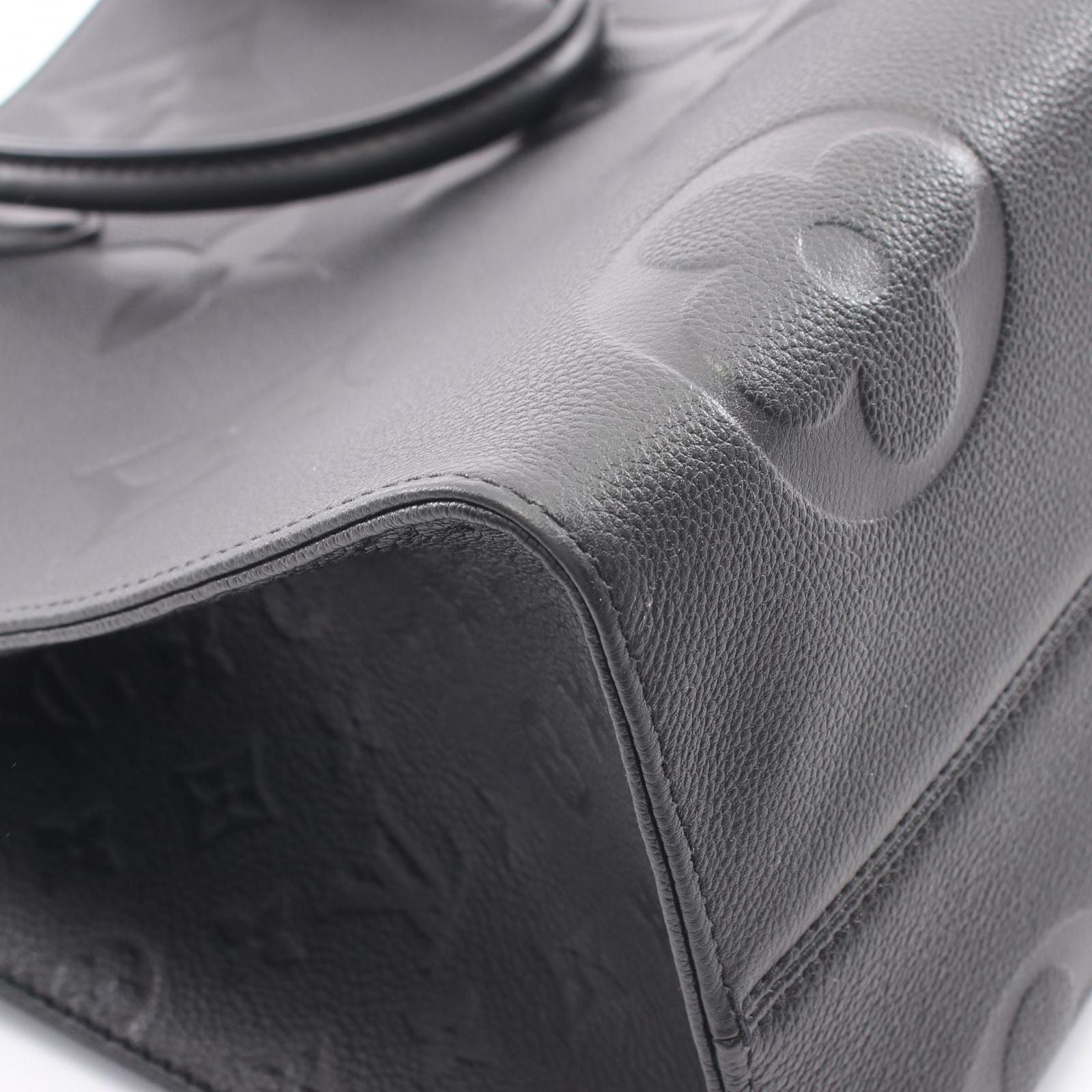 Louis Vuitton Tote Bag On The Go GM 2-Way Noir Leather — view 6