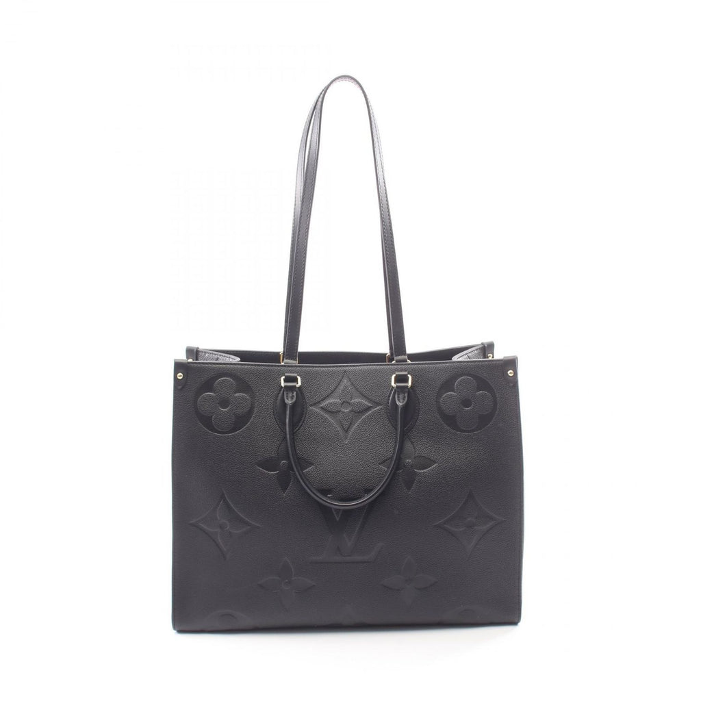 Louis Vuitton Tote Bag On The Go GM 2-Way Noir Leather